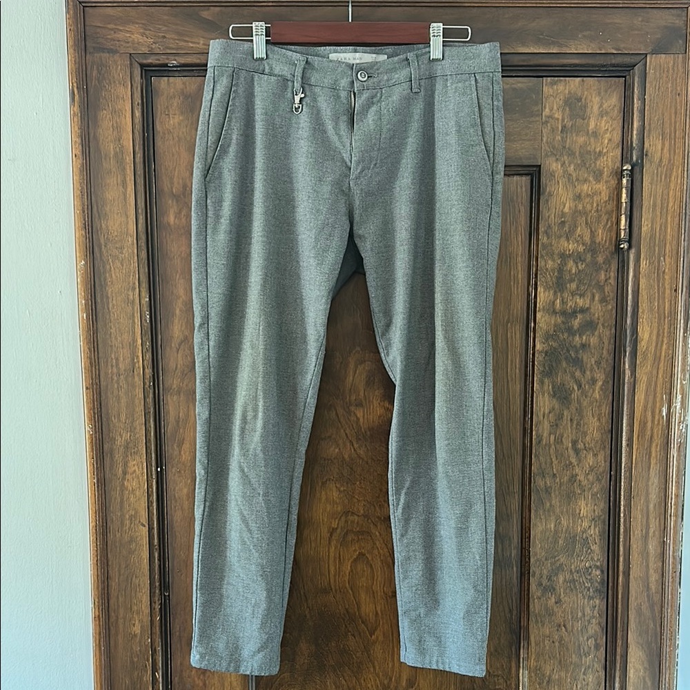 Men's Gray Zara Pants in Size 40/US31